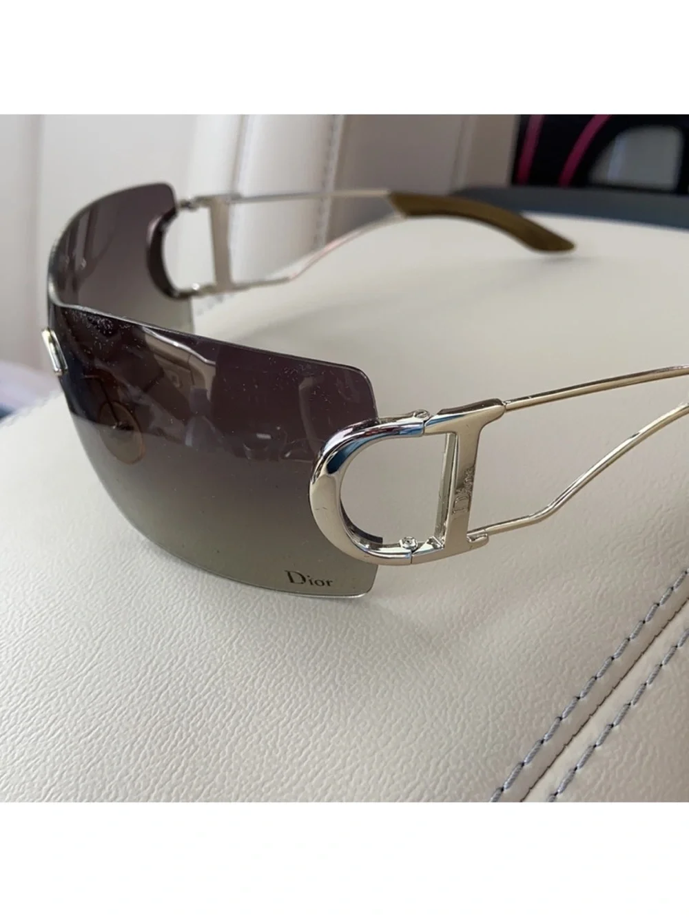 DIOR • Semi-Wraparound Sunglasses